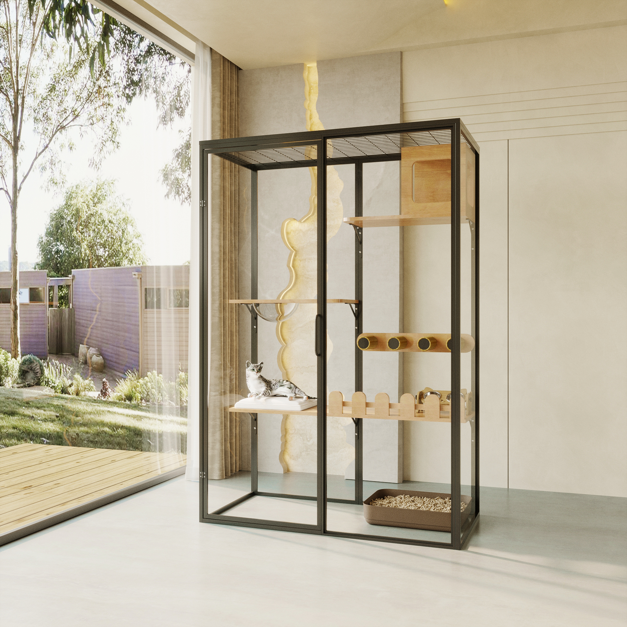 Cat House Sustainable Cat Vill - Sustainable Living House review and price