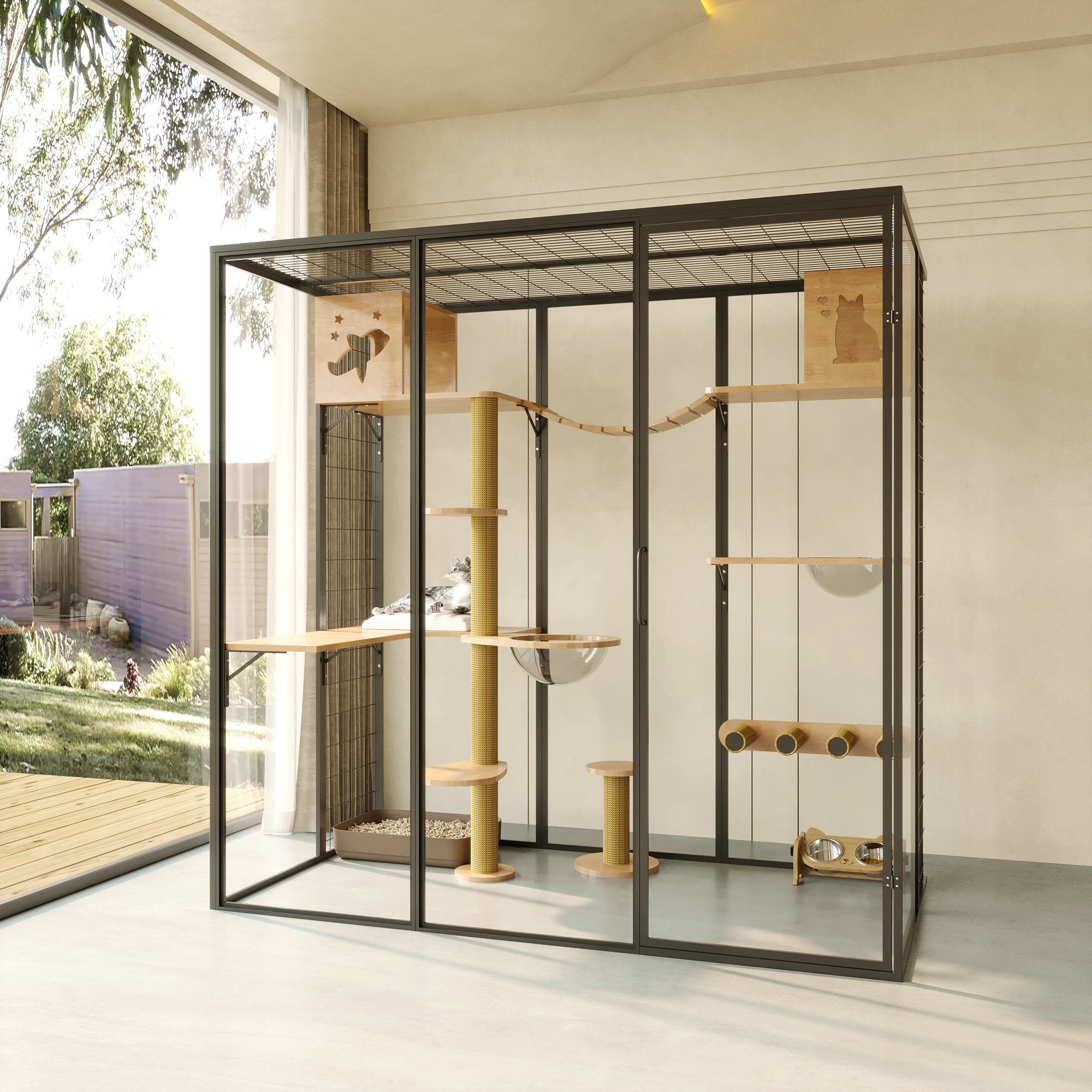 Cat House Sustainable Cat Vill - Sustainable Living House review and price
