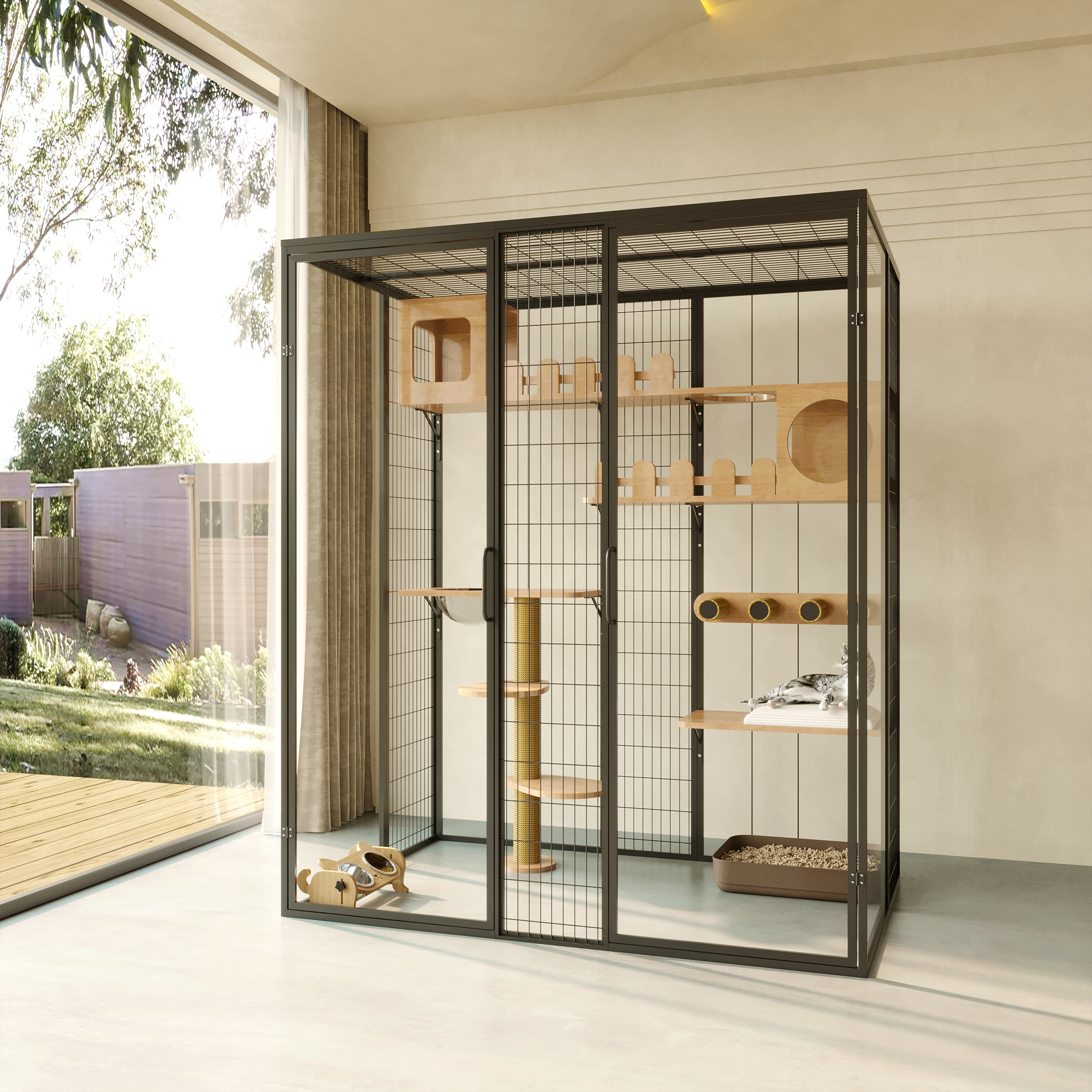 Cat House Sustainable Cat Vill - Sustainable Living House review and price