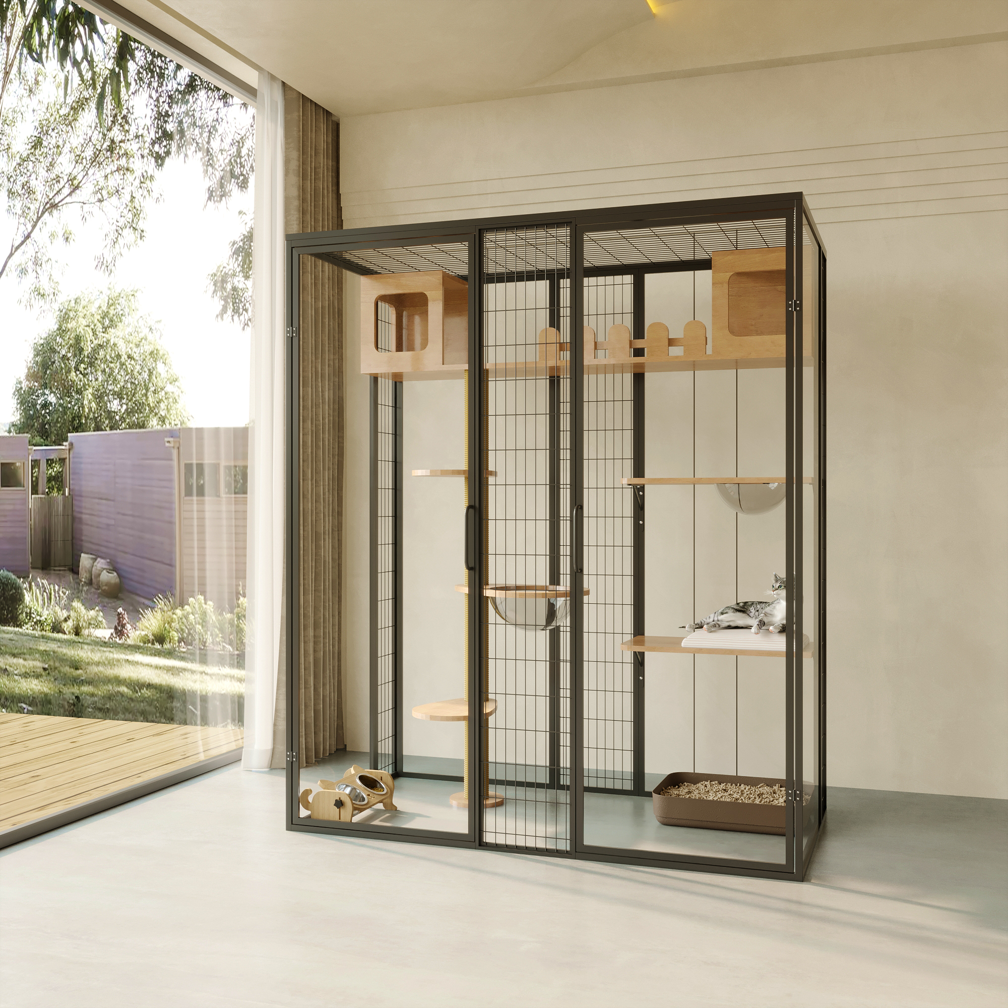 Cat House Sustainable Cat Vill - Sustainable Living House review and price