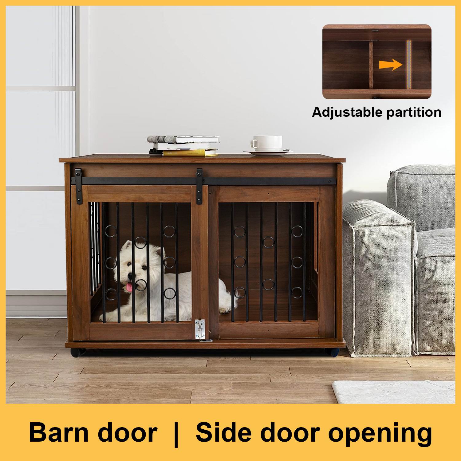 Luxury Two-Door Solid Wooden D - Sustainable Living House review and price