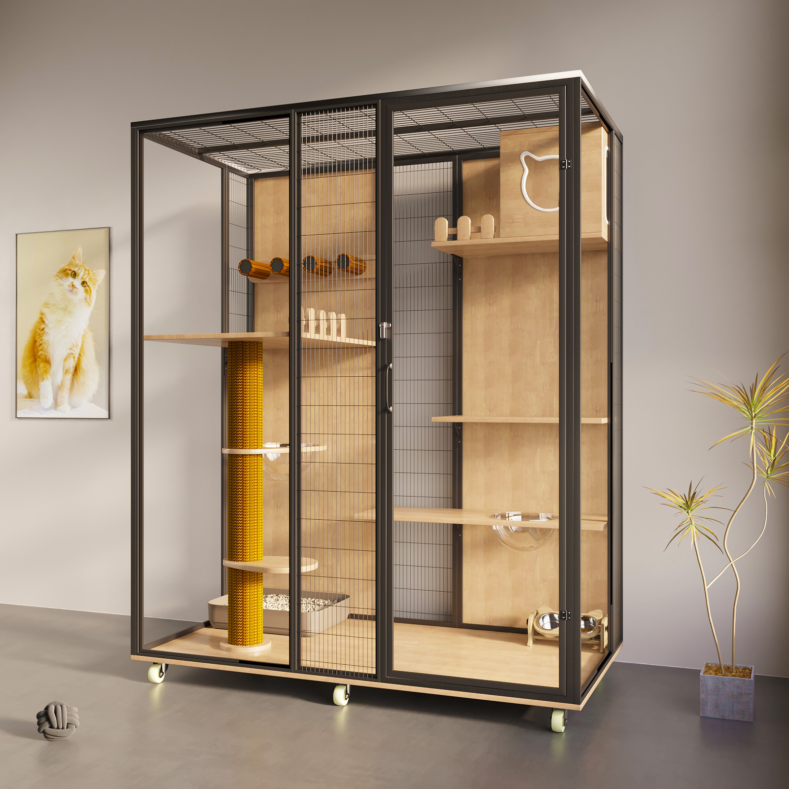 Cat House Sustainable Cat Vill - Sustainable Living House review and price