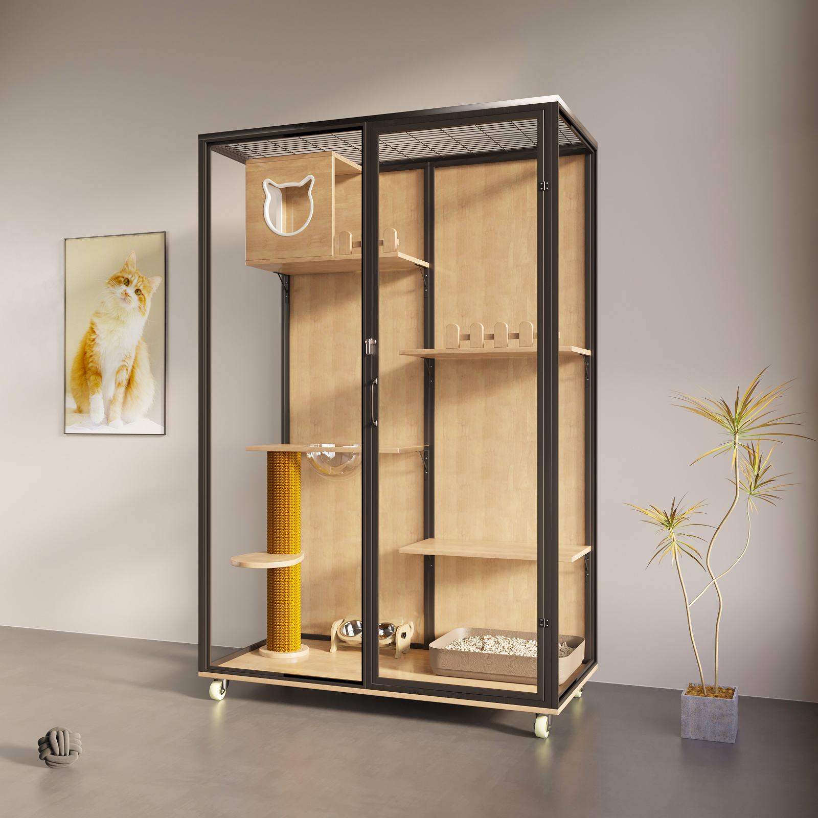 Cat House Sustainable Cat Vill - Sustainable Living House review and price
